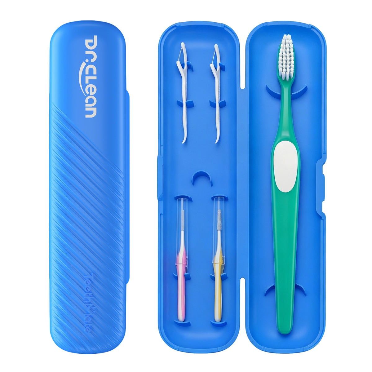 DR.CLEAN™ All-in-One Portable Oral Care Kit (5-Piece Travel Set)