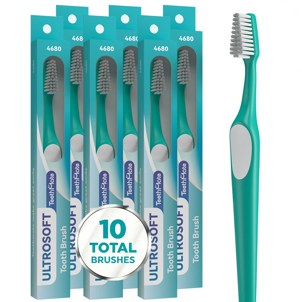 DR.CLEAN™ Ultra Soft Toothbrush for Sensitive Gums (0.18mm Micro-Bristles)