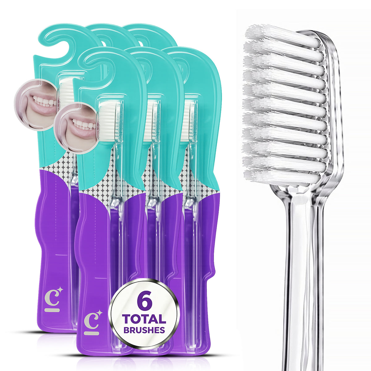 DR.CLEAN™ Extra Soft Toothbrush - 0.18mm Gentle Deep Clean for Sensitive Teeth & Gums