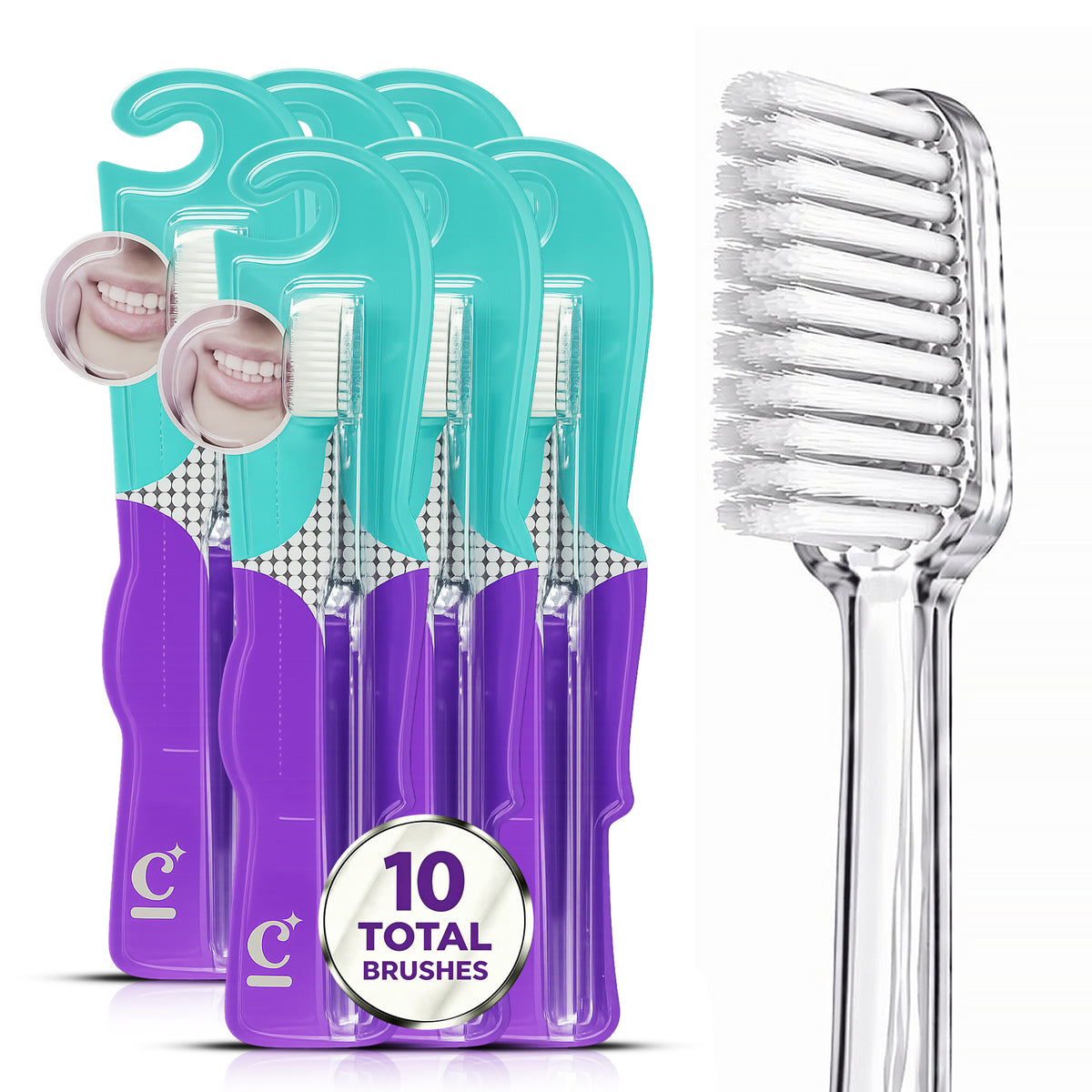 DR.CLEAN™ Extra Soft Toothbrush - 0.18mm Gentle Deep Clean for Sensitive Teeth & Gums