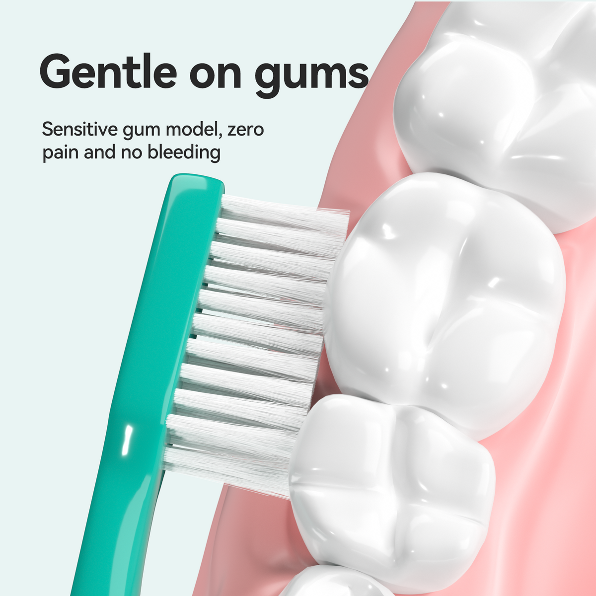 DR.CLEAN™ Ultra Soft Toothbrush for Sensitive Gums (0.18mm Micro-Bristles)