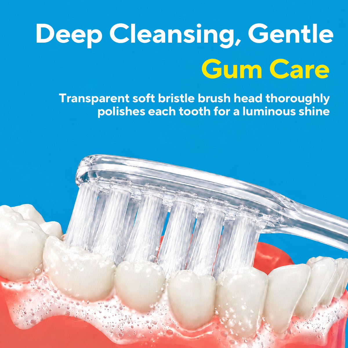 DR.CLEAN™ Extra Soft Toothbrush - 0.18mm Gentle Deep Clean for Sensitive Teeth & Gums