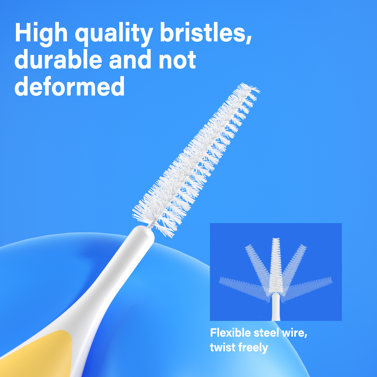 DR.CLEAN Premium Interdental Brushes - Pink 0.8mm Ultra-Tight Gaps (6-72 Pcs)