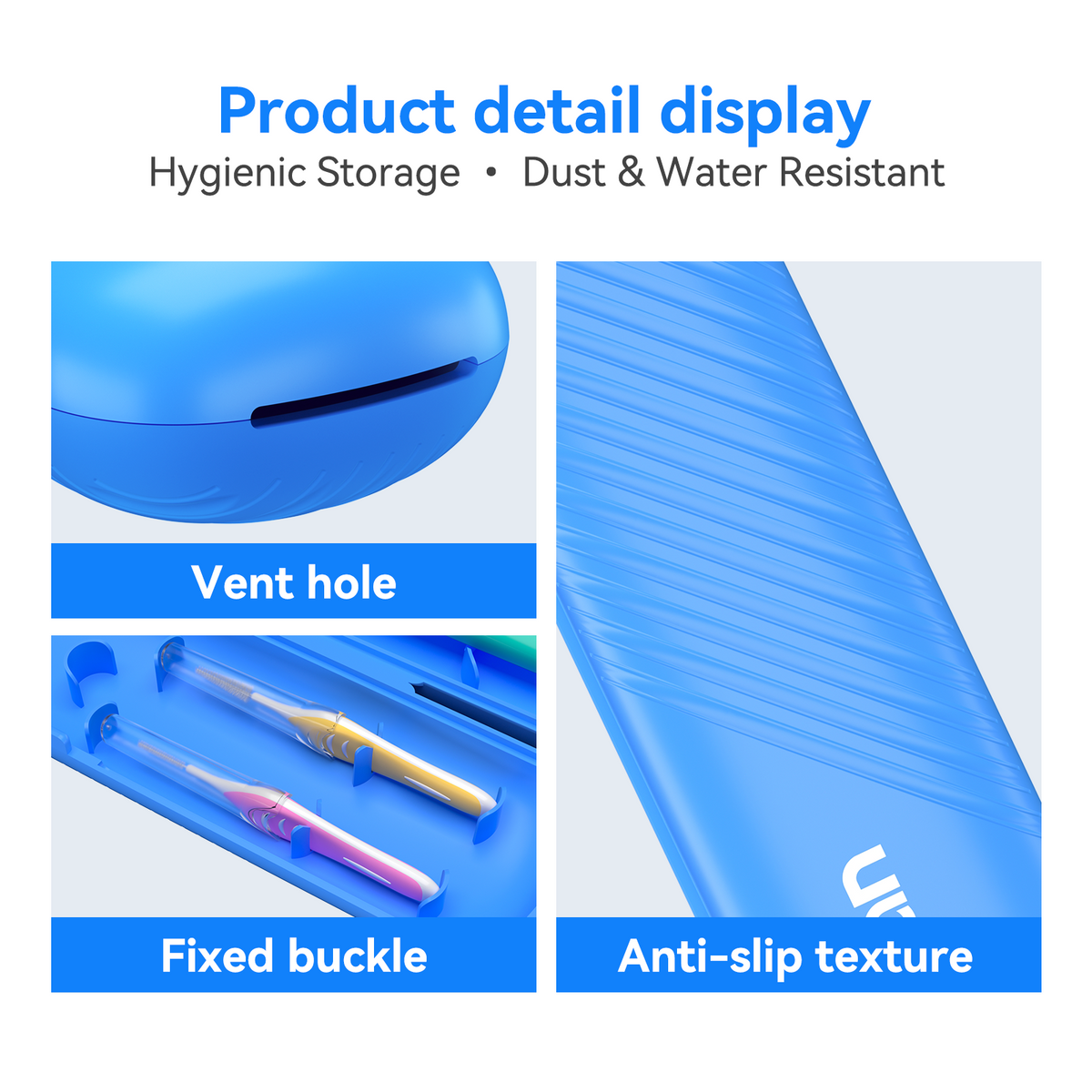 DR.CLEAN™ All-in-One Portable Oral Care Kit (5-Piece Travel Set)