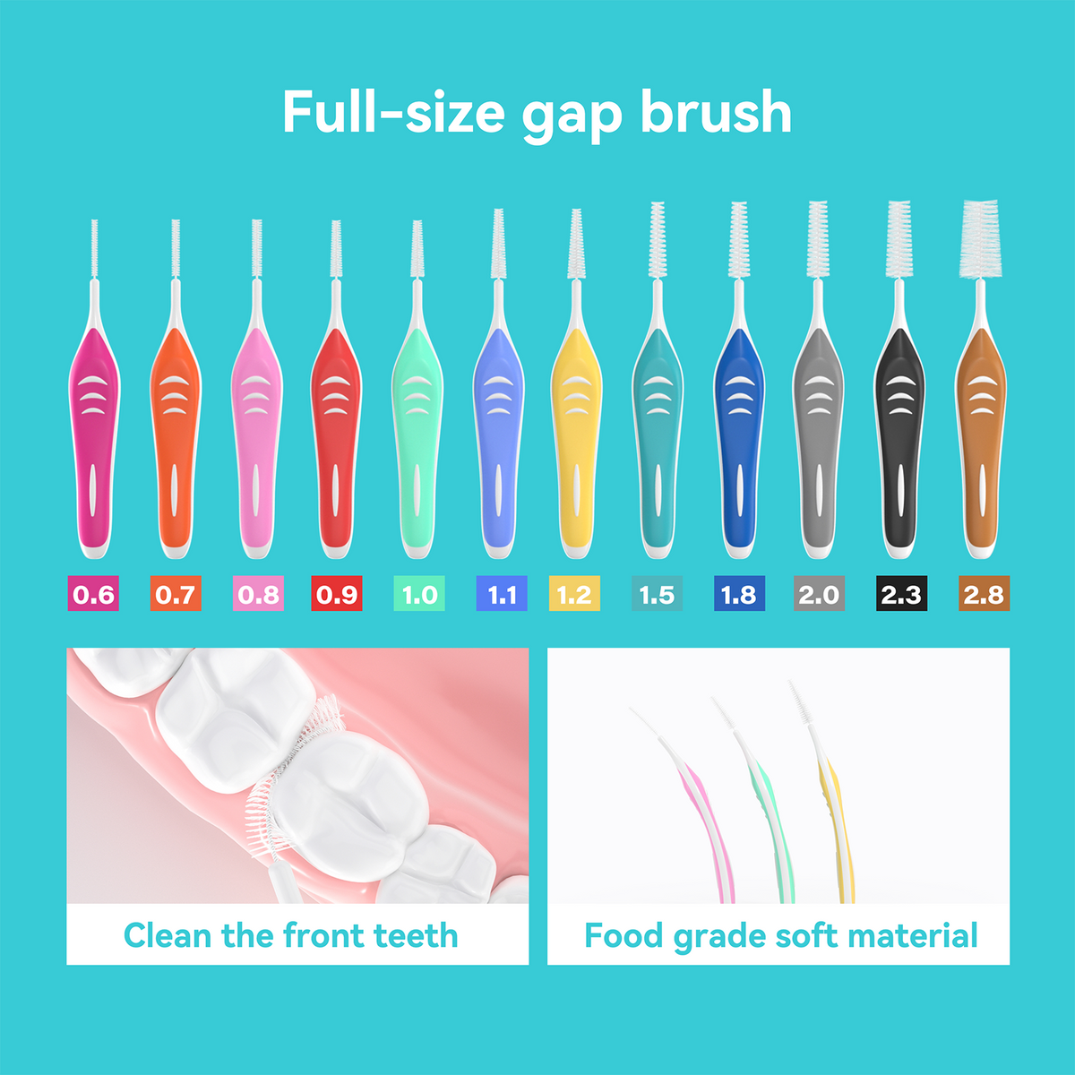 DR.CLEAN™ 17-in-1 Professional Interdental Brush Kit - Ultimate Family Oral Care Set