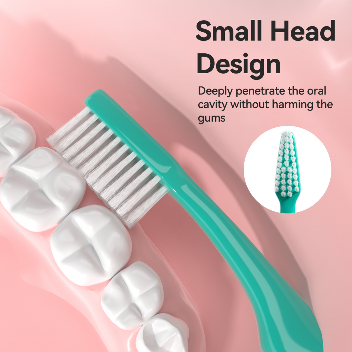 DR.CLEAN™ Ultra Soft Toothbrush for Sensitive Gums (0.18mm Micro-Bristles)