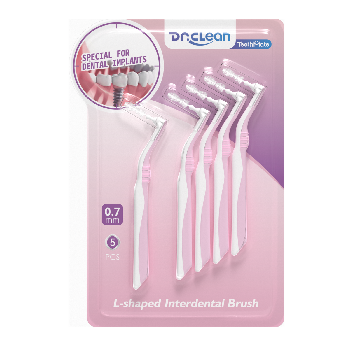 TeethMate™ - Implant Interdental Brush 0.7mm